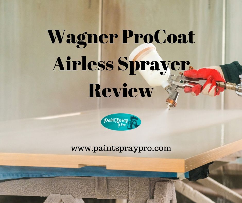 Wagner ProCoat Stand Airless Sprayer Review Unthinned Latex? No Prob!