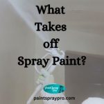 What Takes off Spray Paint?