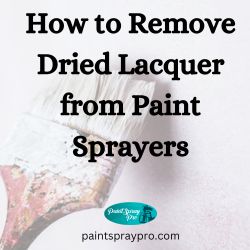 remove dried lacquer